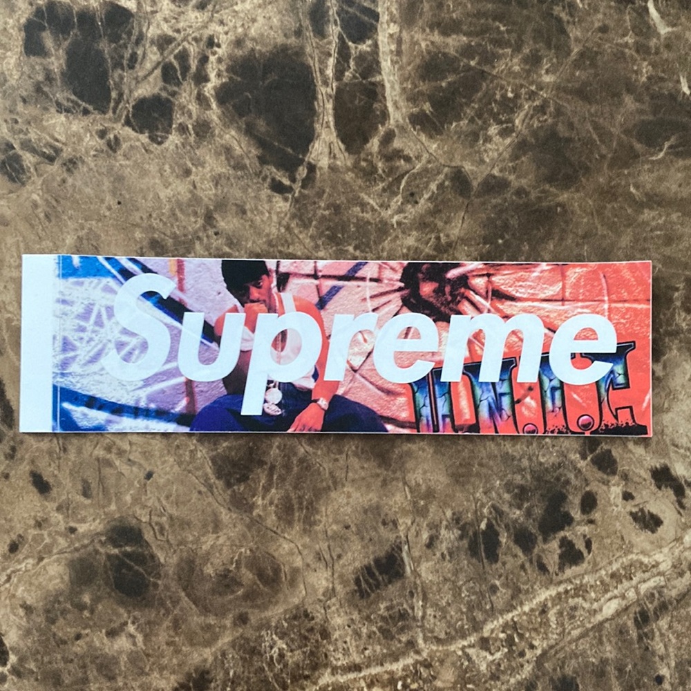 Supreme box logo sticker